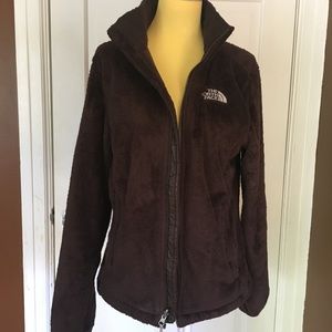 The North Face Osito Brown Fuzzy Fleece Jacket